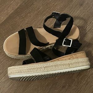 INC Platform Sandals